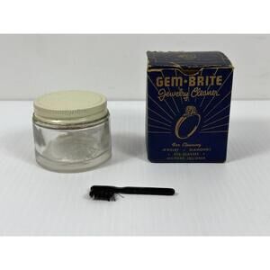 VINTAGE Kay Jewelers Coast To‎ Coast 1950’s Gem Brite Jewelry Cleaner